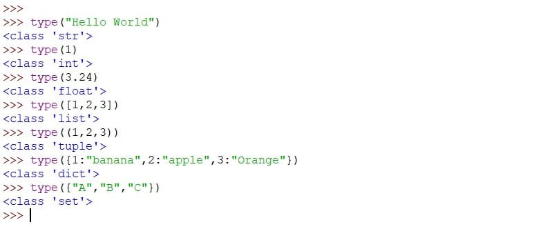 python basic data types