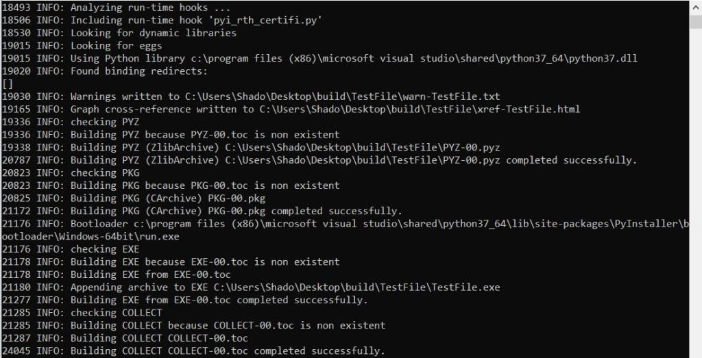 CodersLegacy Python software pyinstaller completion