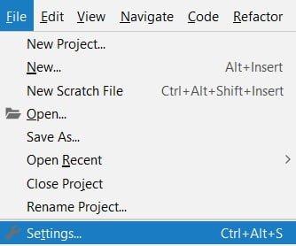 Python getting started Pycharm settings