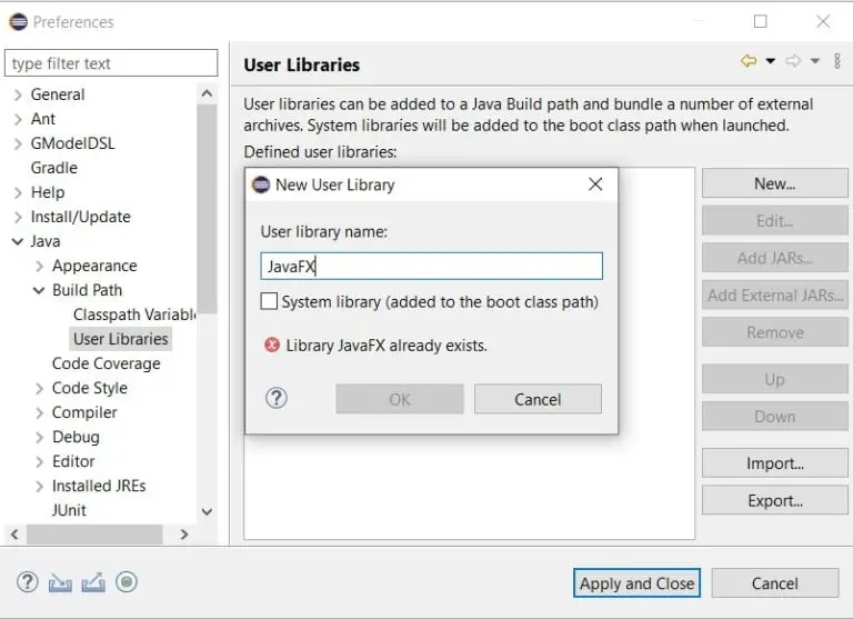 Introduction To JavaFX - Installation Guide - CodersLegacy