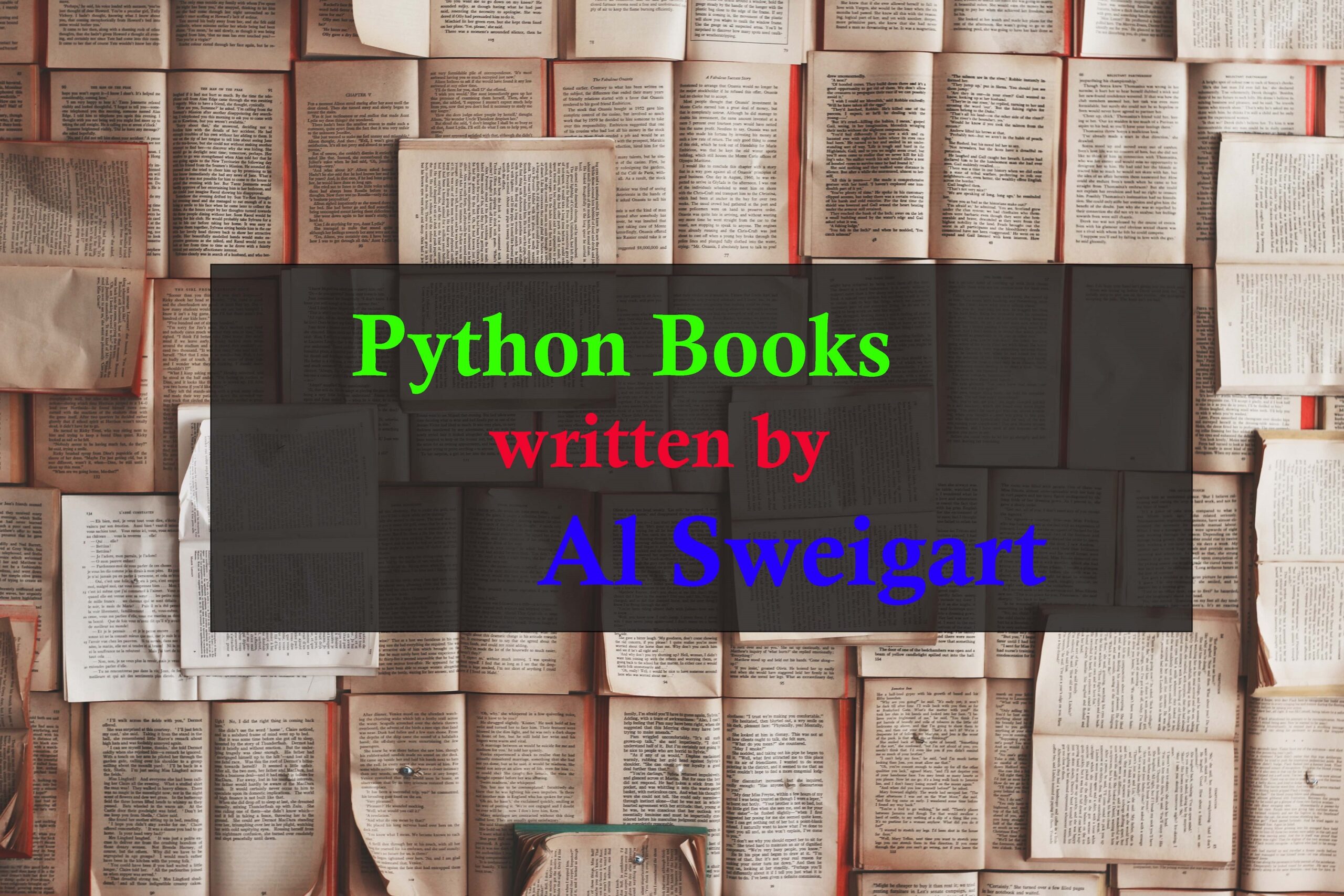 Python Books by Al Sweigart - CodersLegacy