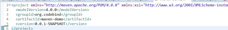 Maven Pom.xml file