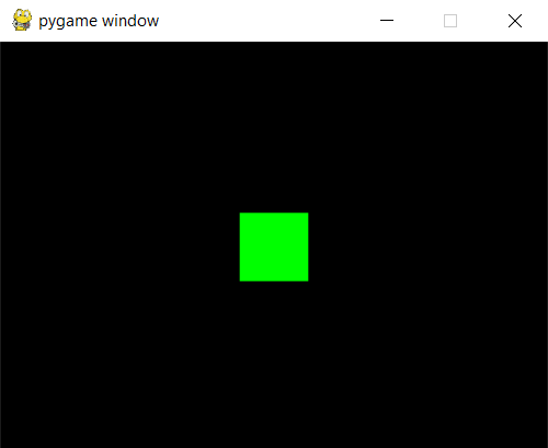 Introduction to Pygame - Drawing a Square to the Screen