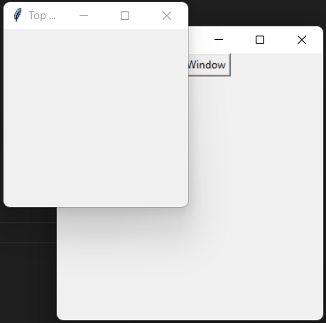 How to keep a Tkinter Window on Top