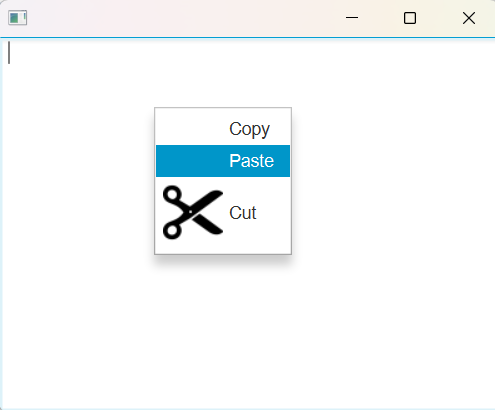 changing font size and family in javafx context menu